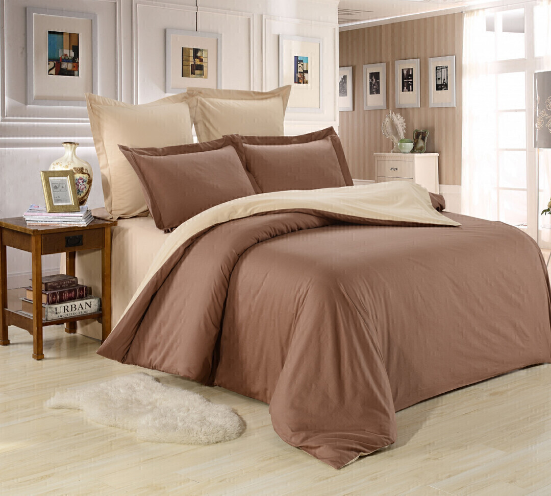 КПБ евро сатин однотонный LS Вальтери <LS-02>