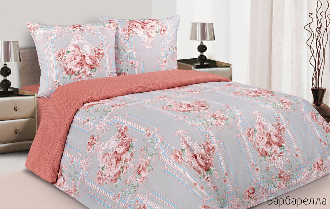 КПБ 2сп поплин Поэтика <Барбарелла Скидка>