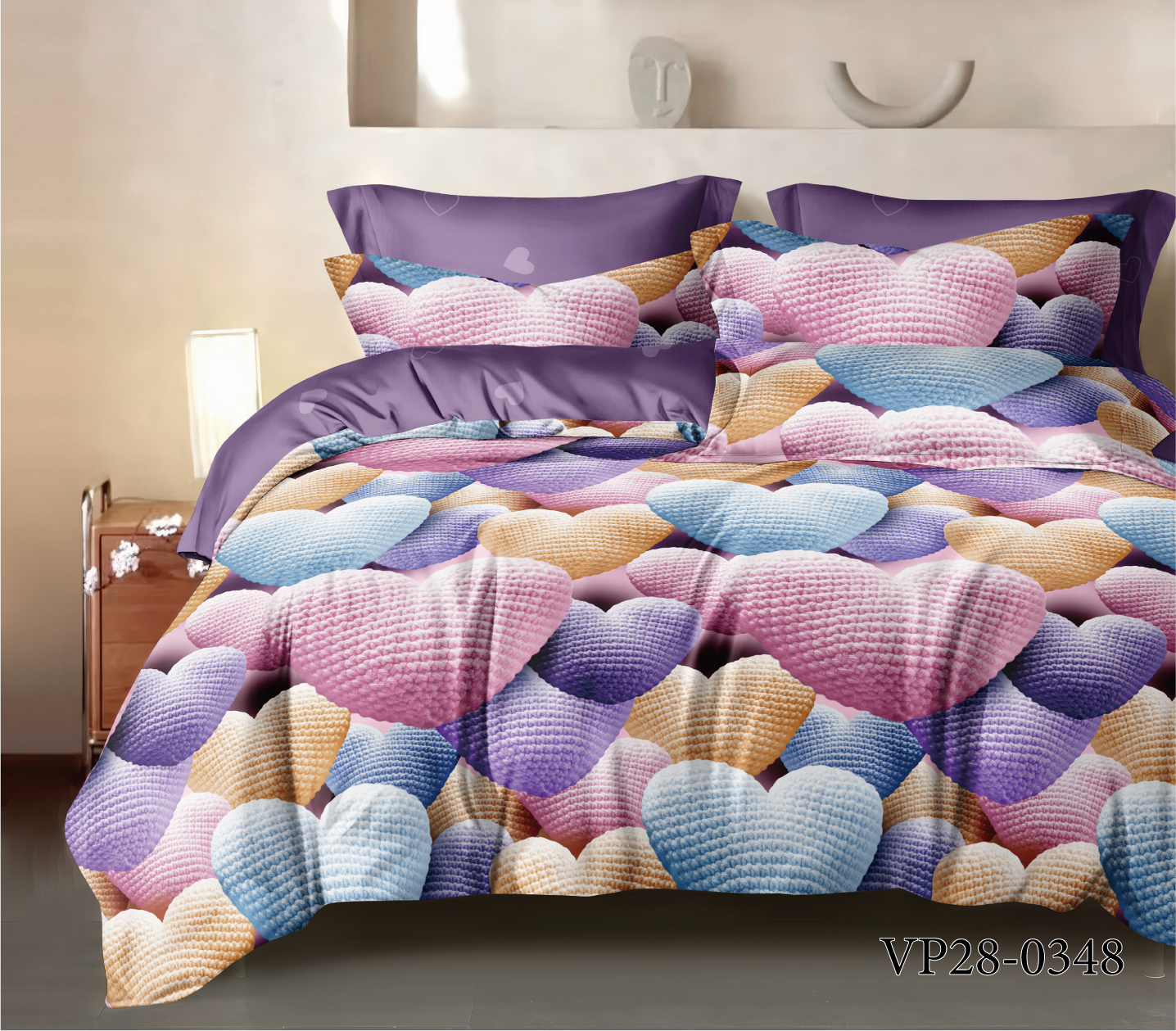 КПБ 2сп поплин Exclusive Viola <ПВ28-1448>