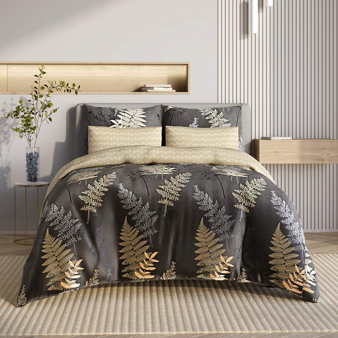 КПБ 2сп сатин Гармоника <Птэрис>