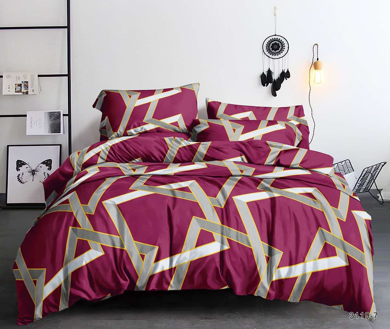 КПБ  полисатин Pandora <3119-7 S/P>