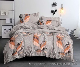 КПБ полисатин с простыней Pandora