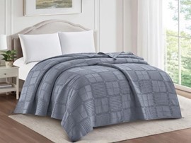 Покрывало жаккардовое вареный хлопок TERRY Клео, TER-006