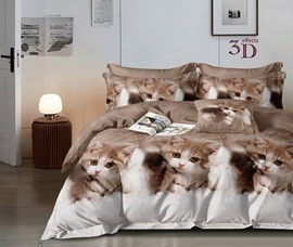 КПБ поплин Оливковая коллекция с простыней на резинке Реноме 