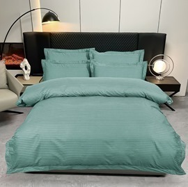 КПБ страйп-сатин KLDT полоса 1см Ретро-Уют