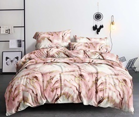 КПБ полисатин с простыней Pandora